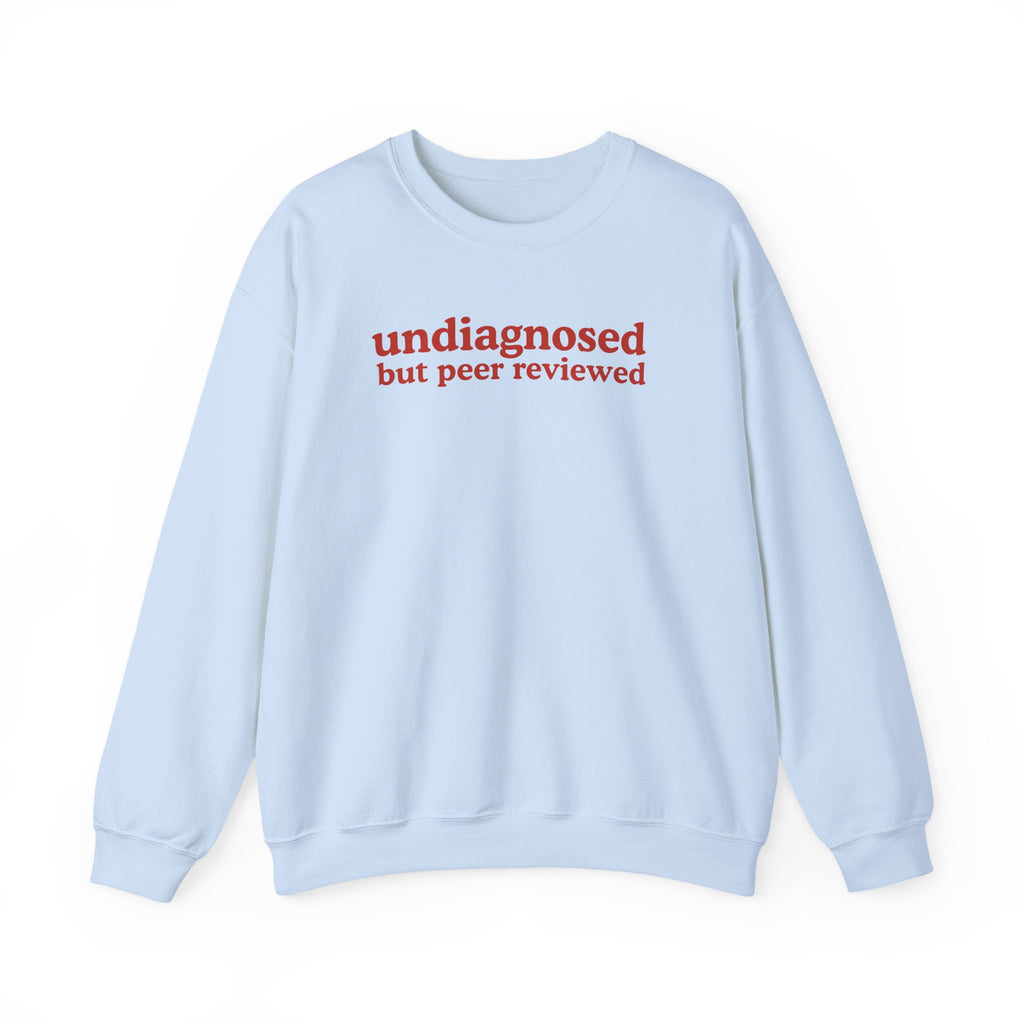 Undiagnosed but peer reviewed*