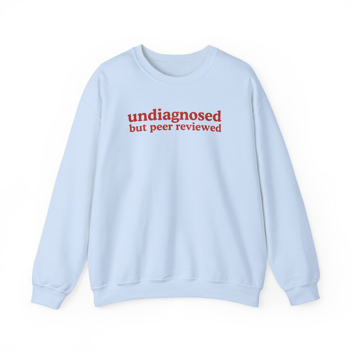 Undiagnosed but peer reviewed*